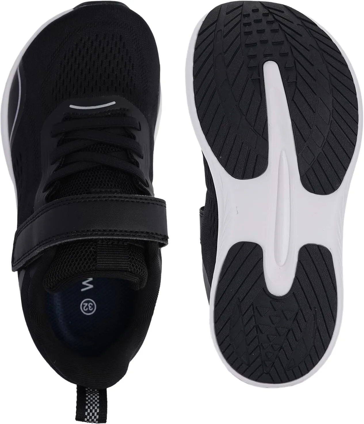 WHITIN Little/Big Kids Zero Drop Running Shoes   Wide Toe Box Sneaker for Boys/Girls