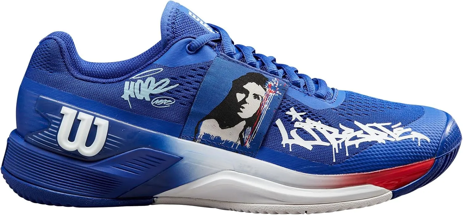 WILSON Men's Rush Pro 4.0 Hope Paris Edition Sneaker