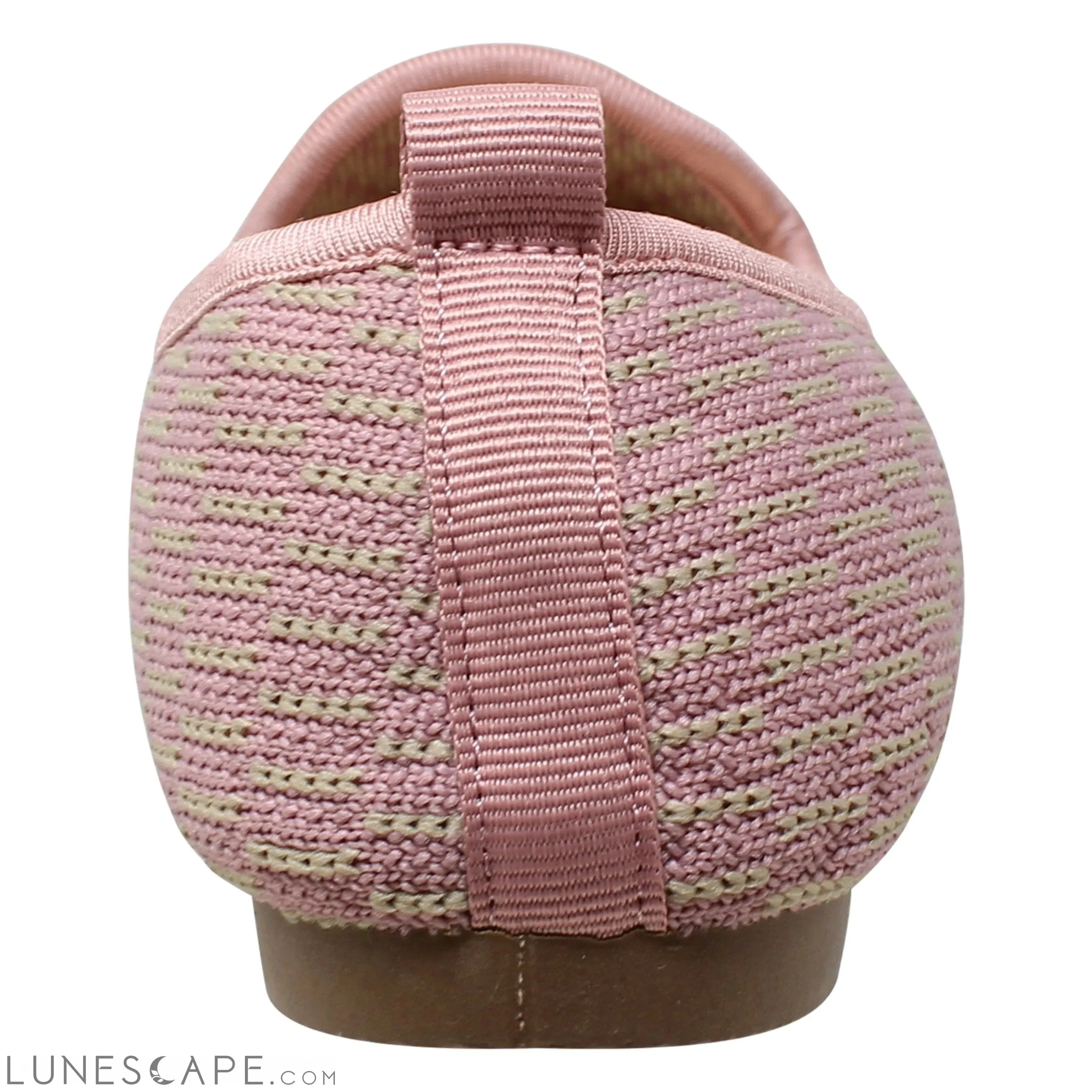 Women's Loafer Flats Sweater Soft Rubber Sole Shoes Pink Suede