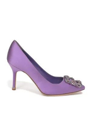 [WS8066] Manolo Blahnik | Mid Heel Pump