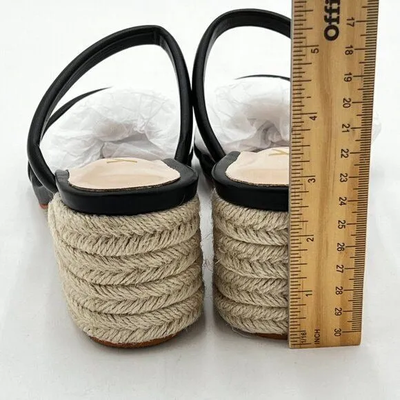 YDN Women Fashion Open Toe Sandals Chunky Low Heel Slippers Pump Date Shoes